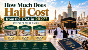 Hajj cost from the USA in 2027